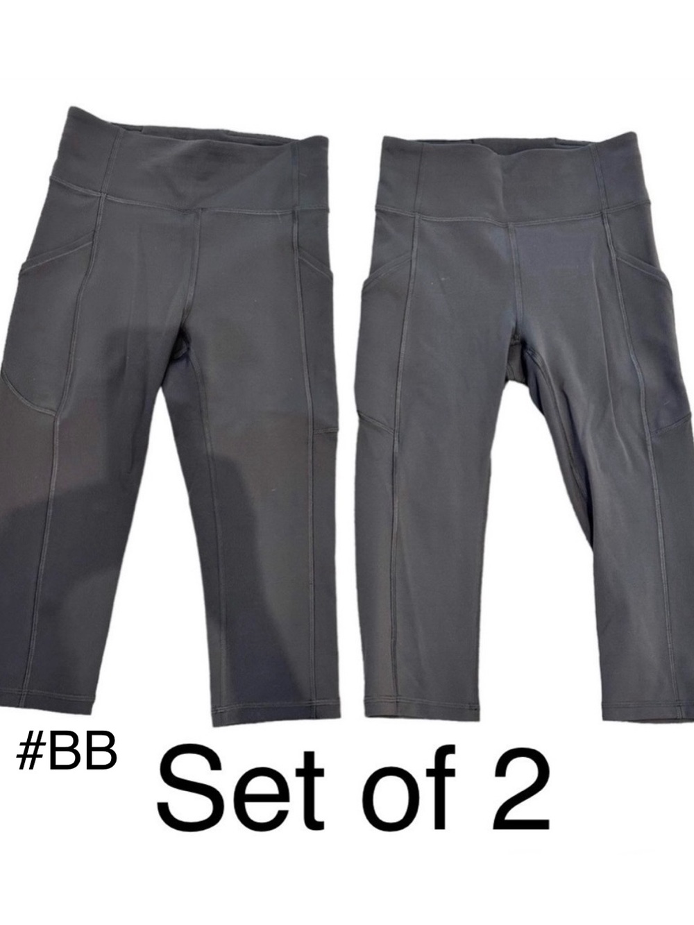 Lululemon Cropped Leggings (Set of 2)